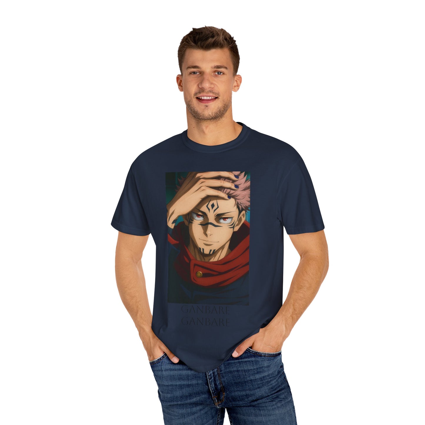 Ganbare Graphic Tee | Unisex Anime T-Shirt, Casual Wear, Gift for Anime Fans, Streetwear Fashion, Affordable Anime Apparel