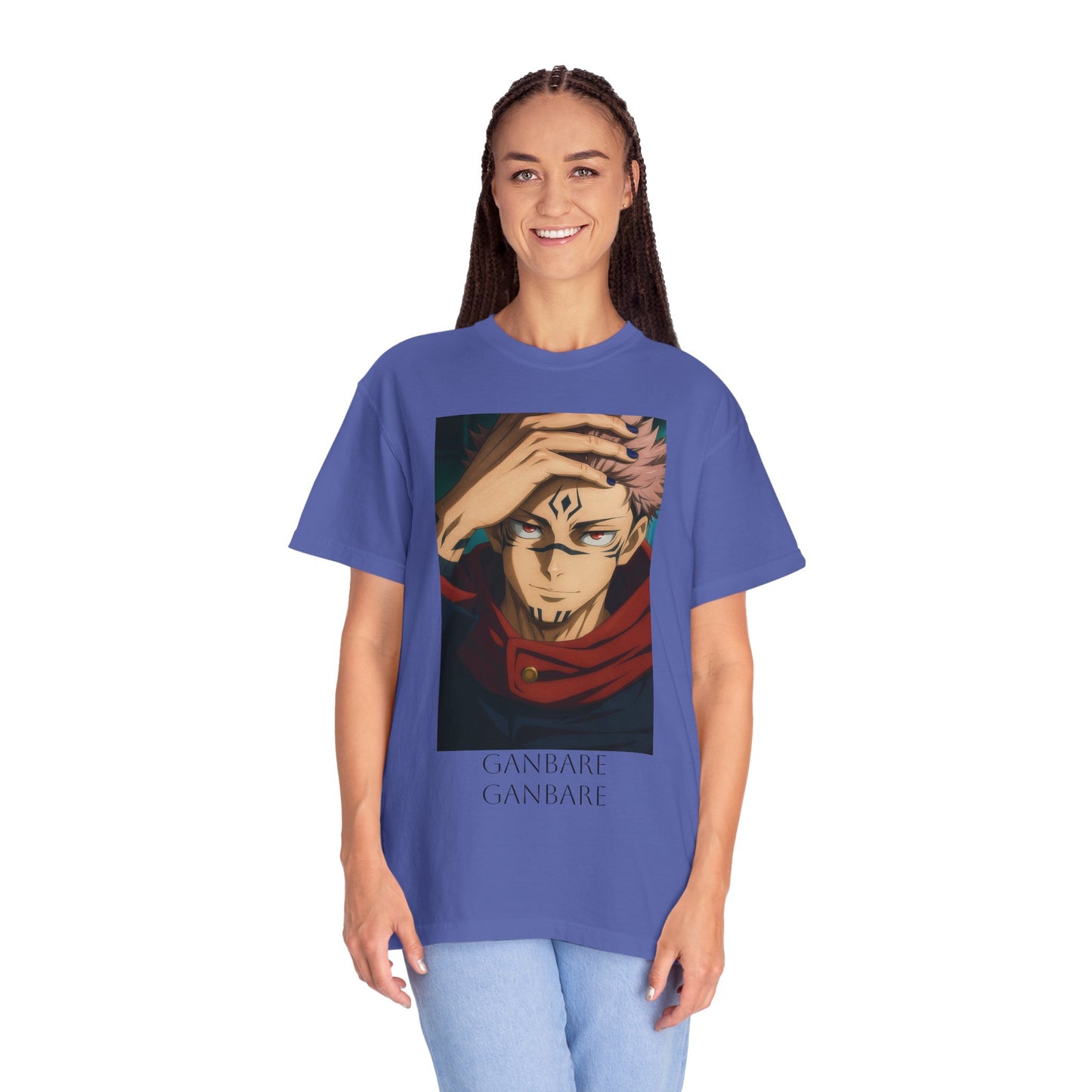 Ganbare Graphic Tee | Unisex Anime T-Shirt, Casual Wear, Gift for Anime Fans, Streetwear Fashion, Affordable Anime Apparel