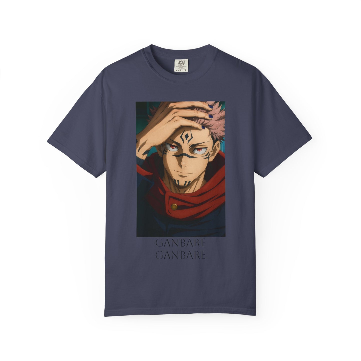 Ganbare Graphic Tee | Unisex Anime T-Shirt, Casual Wear, Gift for Anime Fans, Streetwear Fashion, Affordable Anime Apparel