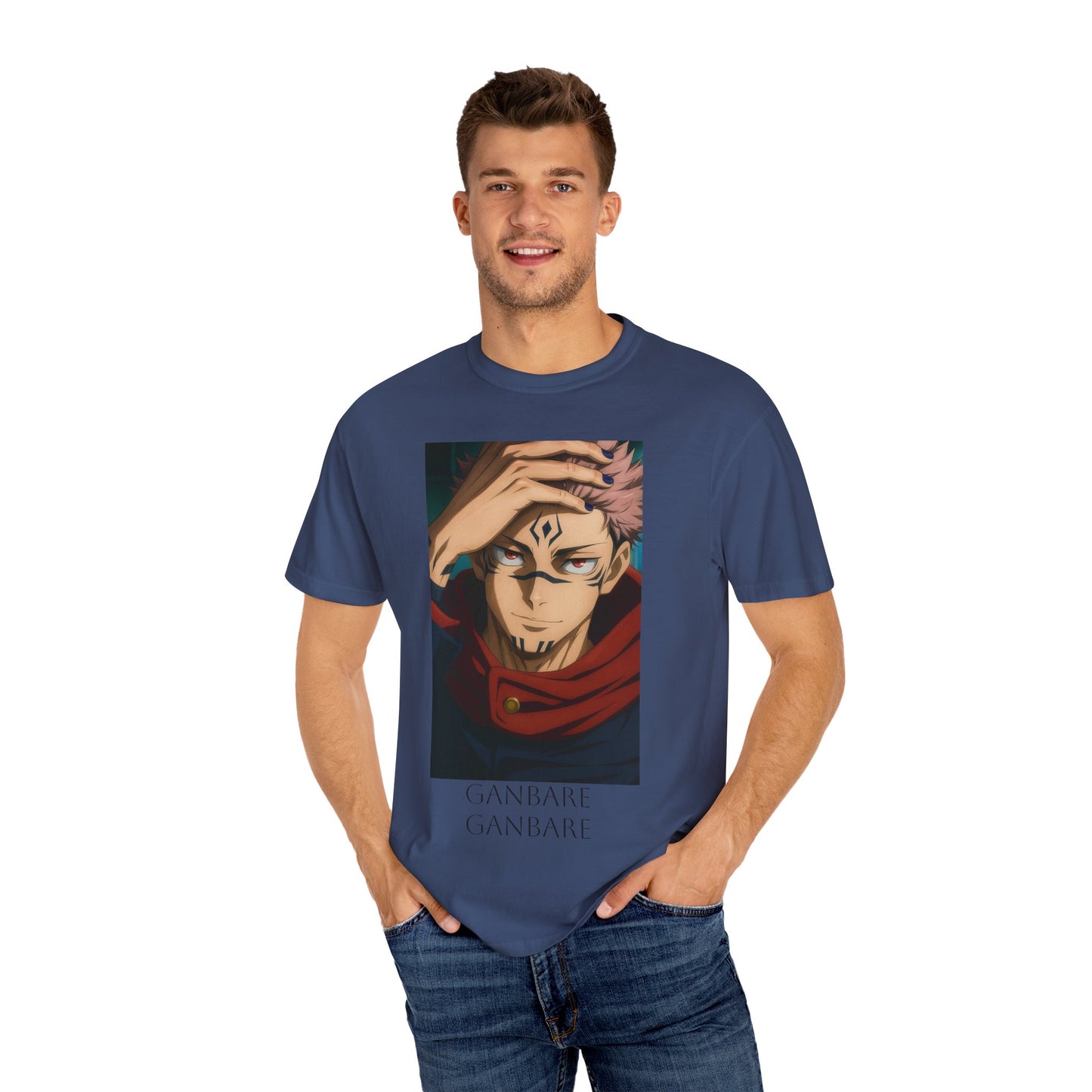 Ganbare Graphic Tee | Unisex Anime T-Shirt, Casual Wear, Gift for Anime Fans, Streetwear Fashion, Affordable Anime Apparel